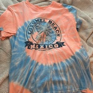 this is a shirt from mexico and is a size medium